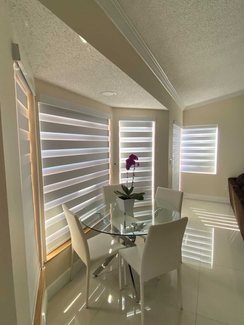 Blinds Zebra Blinds Breakfast Nook