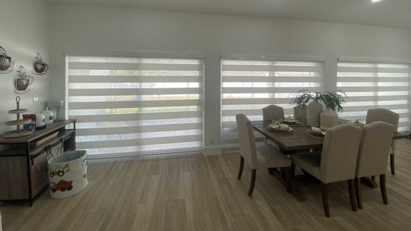 Blinds Zebra Blinds Dining Room 1