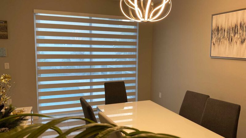 Blinds Zebra Blinds Dining Room