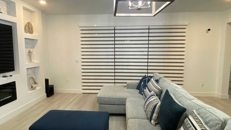 Blinds Zebra Blinds Entertainment Room