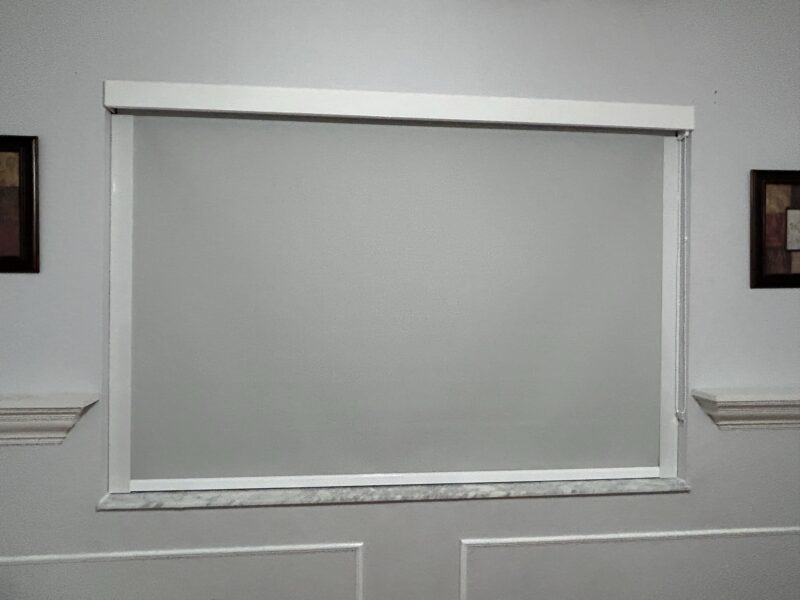Window Blackout Shade with Side Channels Pallets Blinds